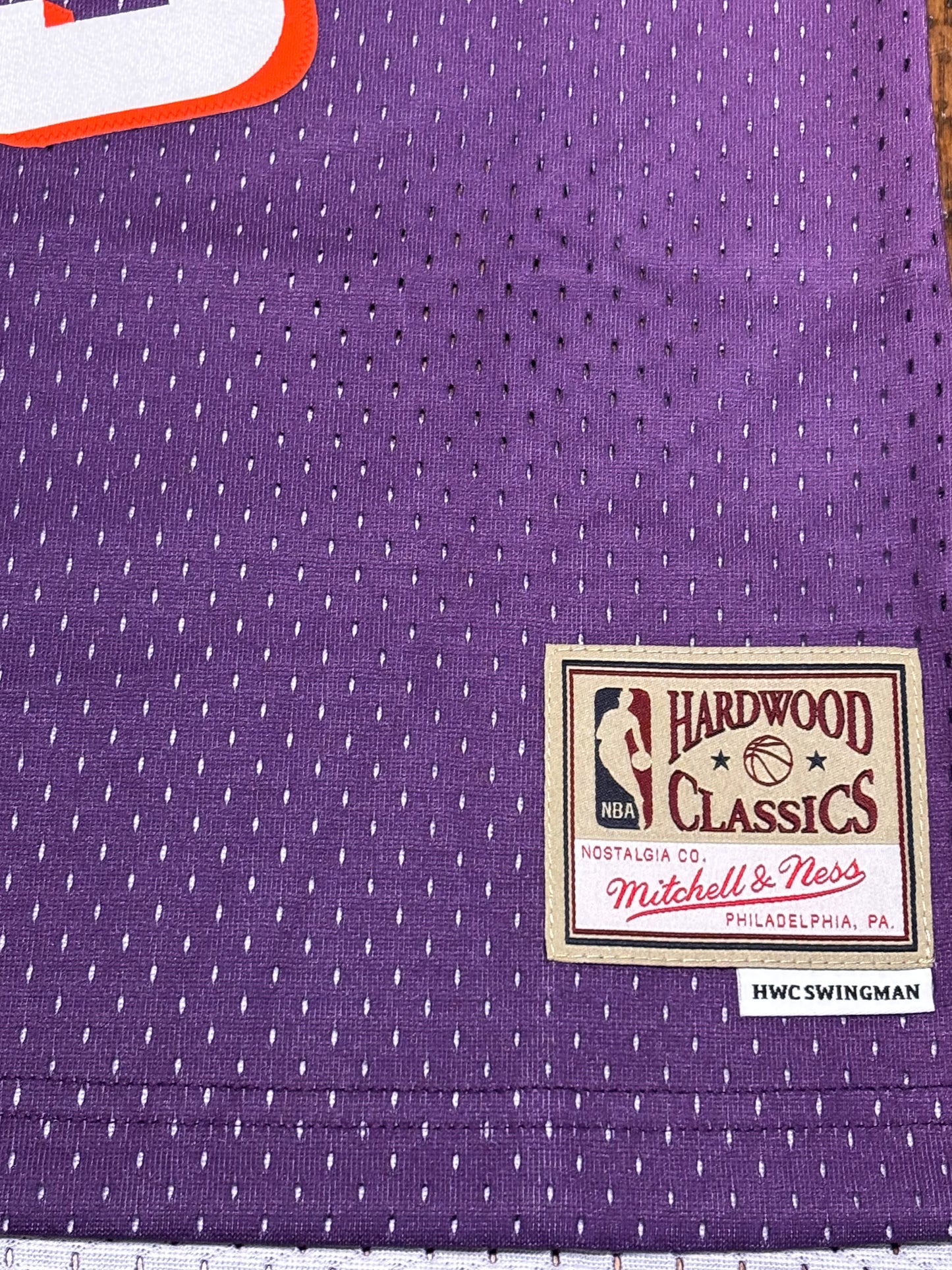 Steve Nash Phoenix Suns Mitchell & Ness NBA Retro Hardwood Classic HWC Swingman 1996-97 #13 Purple Jersey Top Women’s Medium M New NWOT
