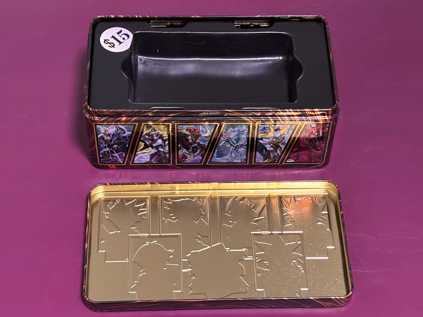 Yu-Gi-Oh Trading Card Game 25th Anniversary Collectible Empty Tin