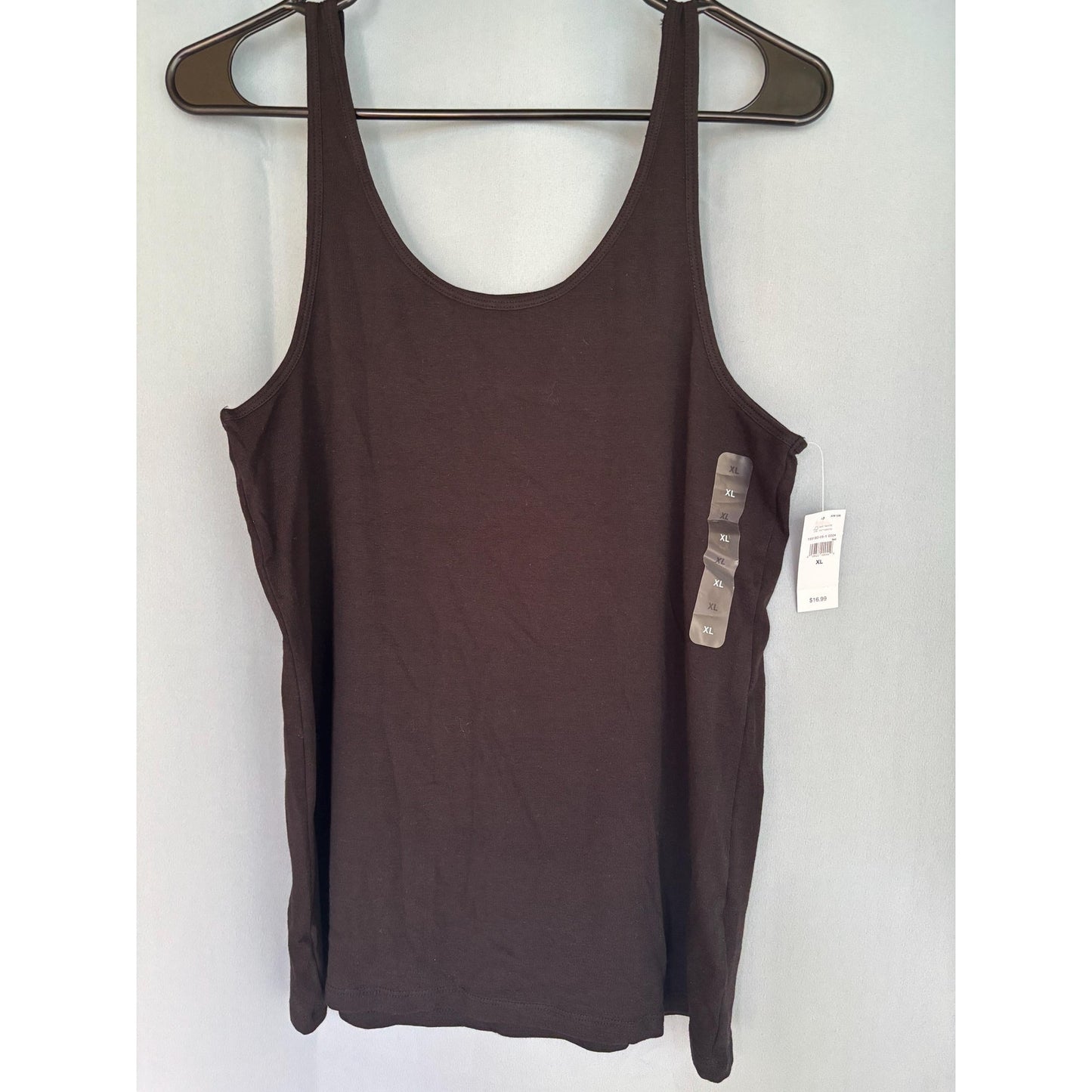 GAP Women's Favorite Tank Top Shirt Black XL NWT