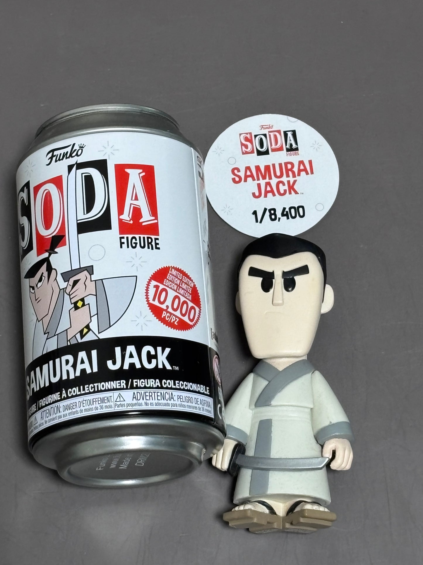 Funko Vinyl Soda: Cartoon Network - Samurai Jack Limited Edition /8,400 Common