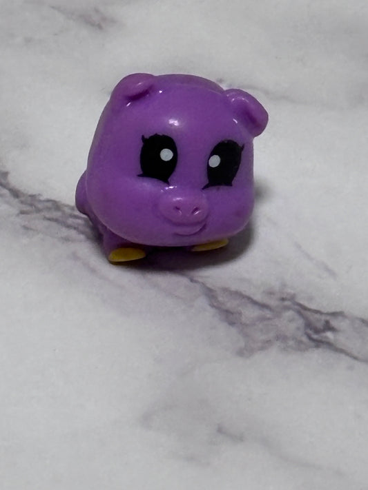 Squinkies Squinkieville Season 1 Squinkie Valley Acres Purple Piggy Pinkerton Rare