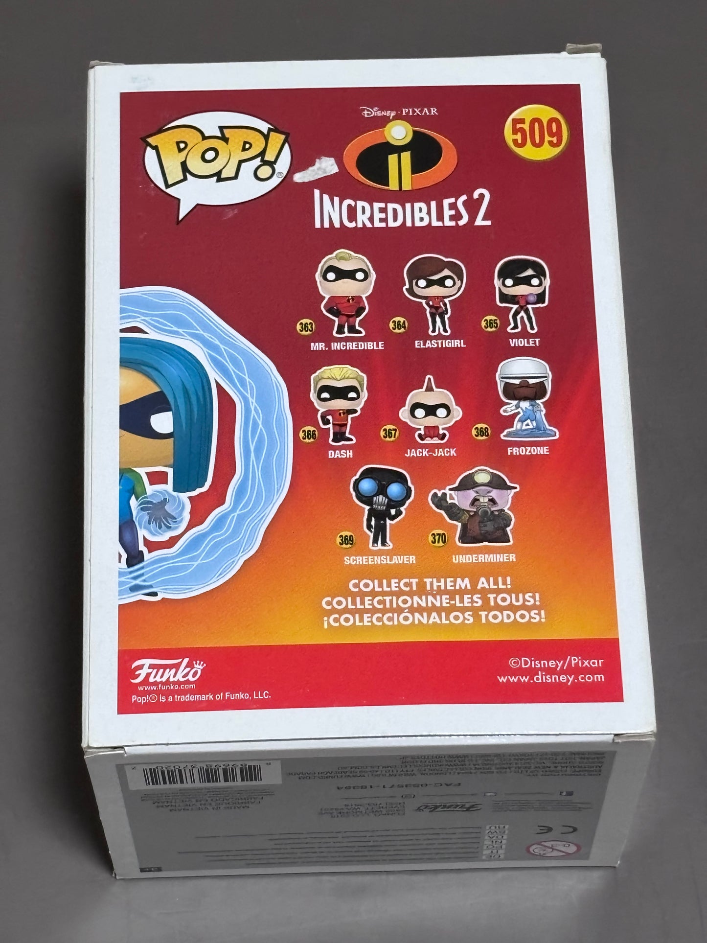 Pop! Funko #509 - Voyd - Disney - Incredibles 2 - Spring Con LTD Exclusive