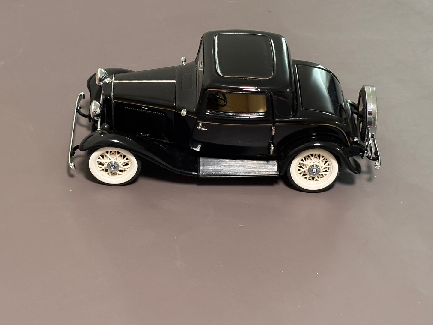 Franklin Mint 1932 Ford Deuce Coupe Precision Models Diecast 1:24 Black Hot Rod
