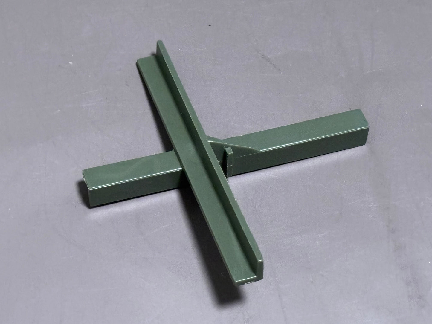 GI Joe Series 3 Machine Gun Defense Unit Tripod Barricade 1984 Steel Girders