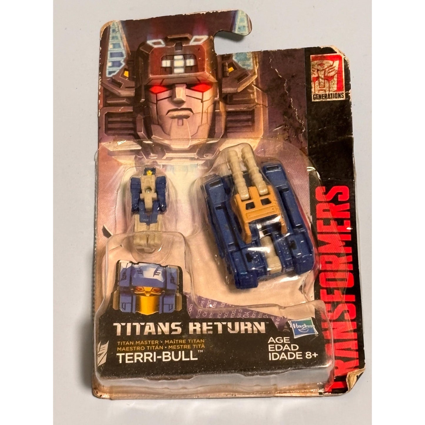 Transformers Generations Titans Return TERRI-BULL Headmaster Action Figure New