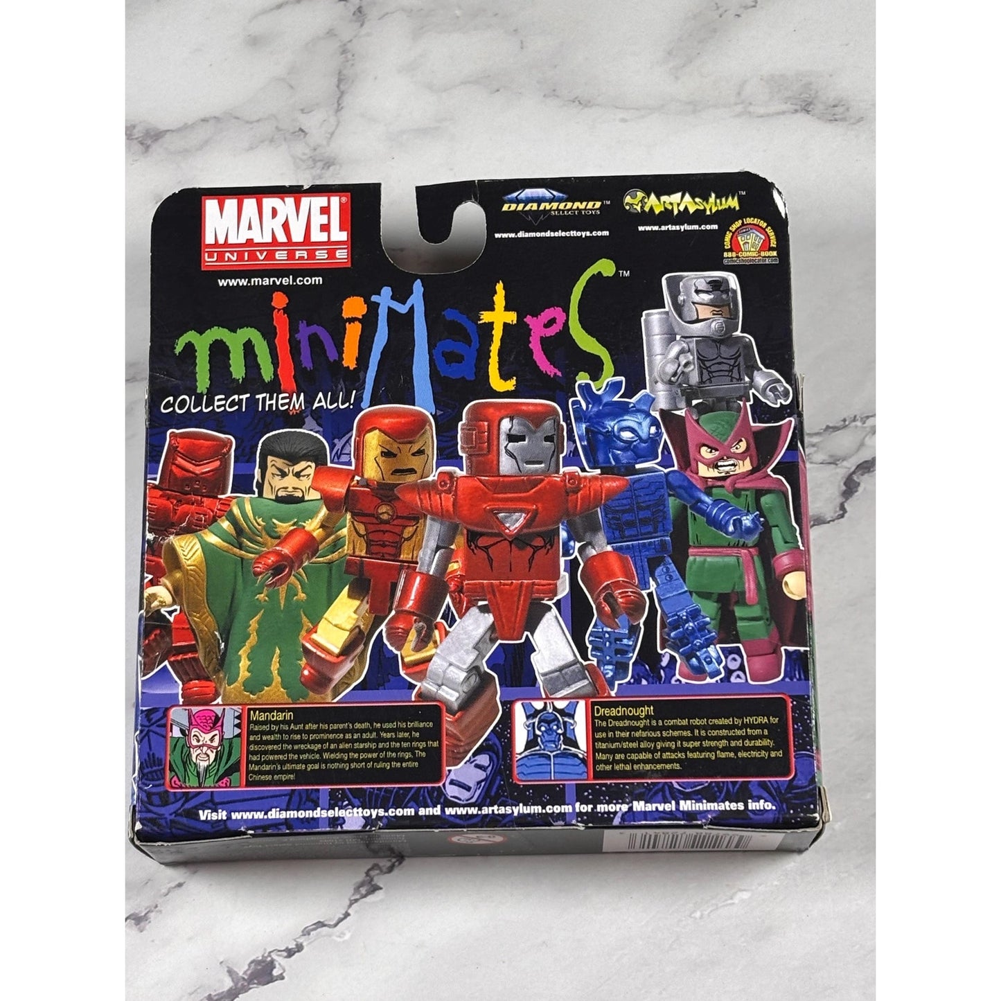 Marvel Minimates Series 36 2 Pack- Madarin & Dreadnought Variant