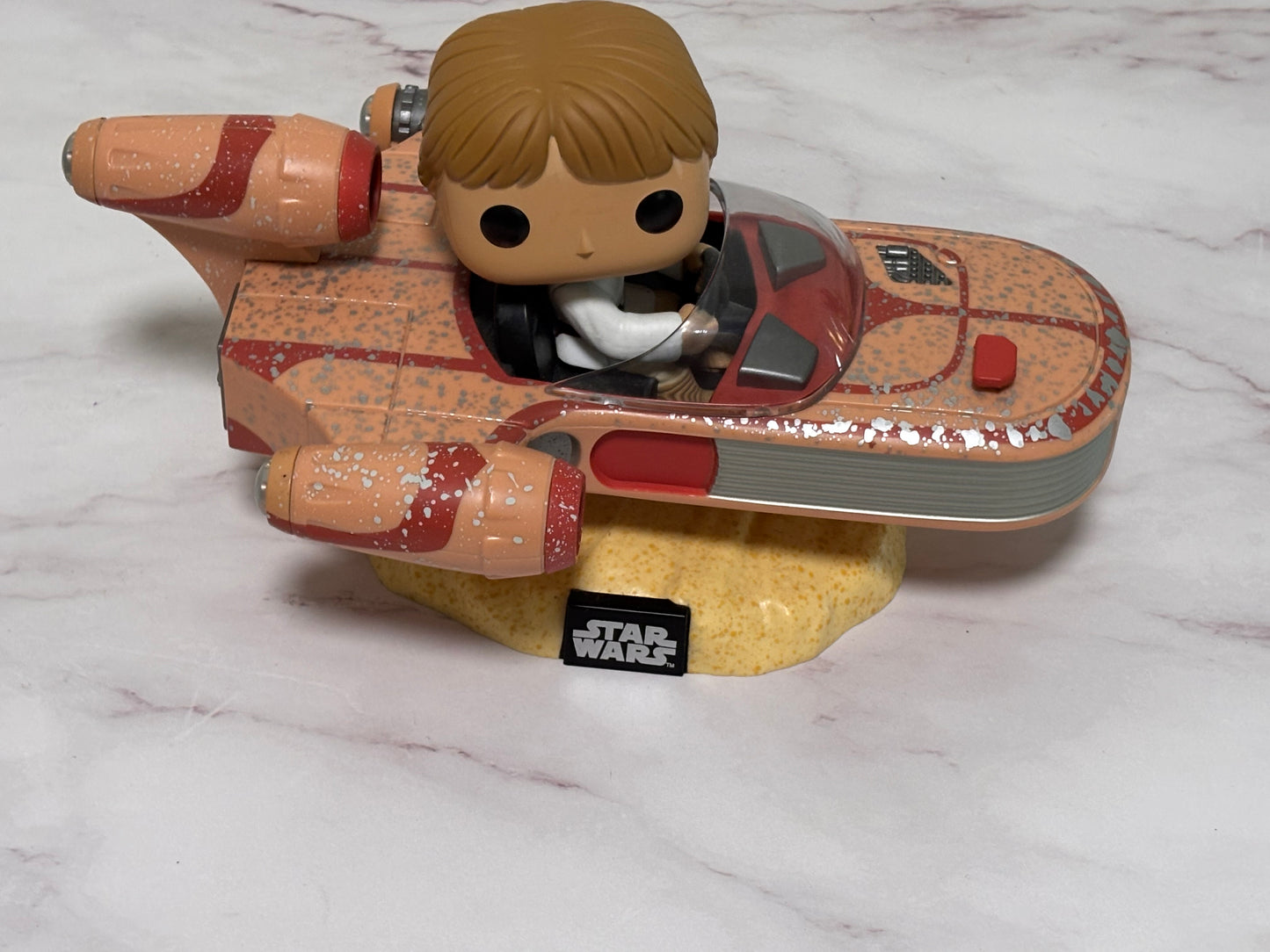 Funko Pop!  Luke Skywalker Speeder #175 Smugglers Bounty Exclusive Vinyl Figure OOB