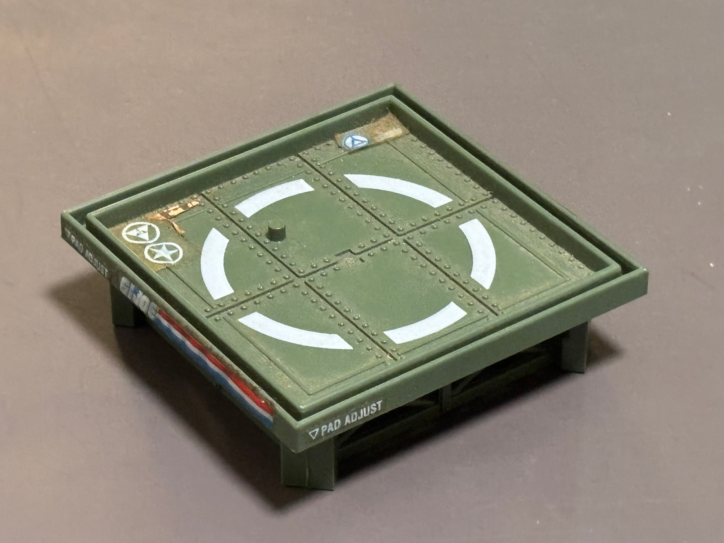Vintage 1982 Hasbro G.I. Joe JUMP Jet Mobile Propulsion Unit Jet Pack Launch Pad