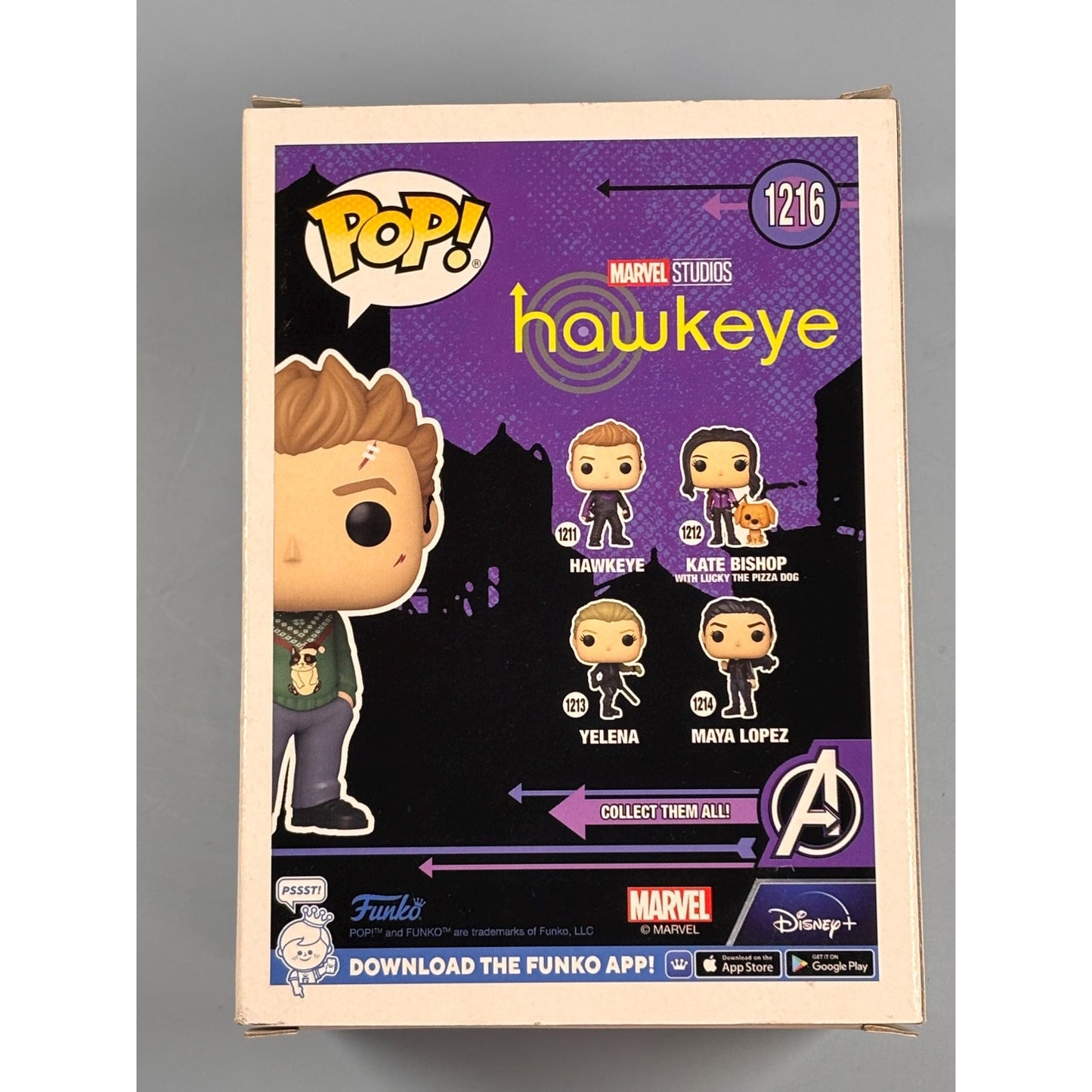 Funko Pop! Marvel Hawkeye Clint Barton #1216 Vinyl Figure Target Exclusive New