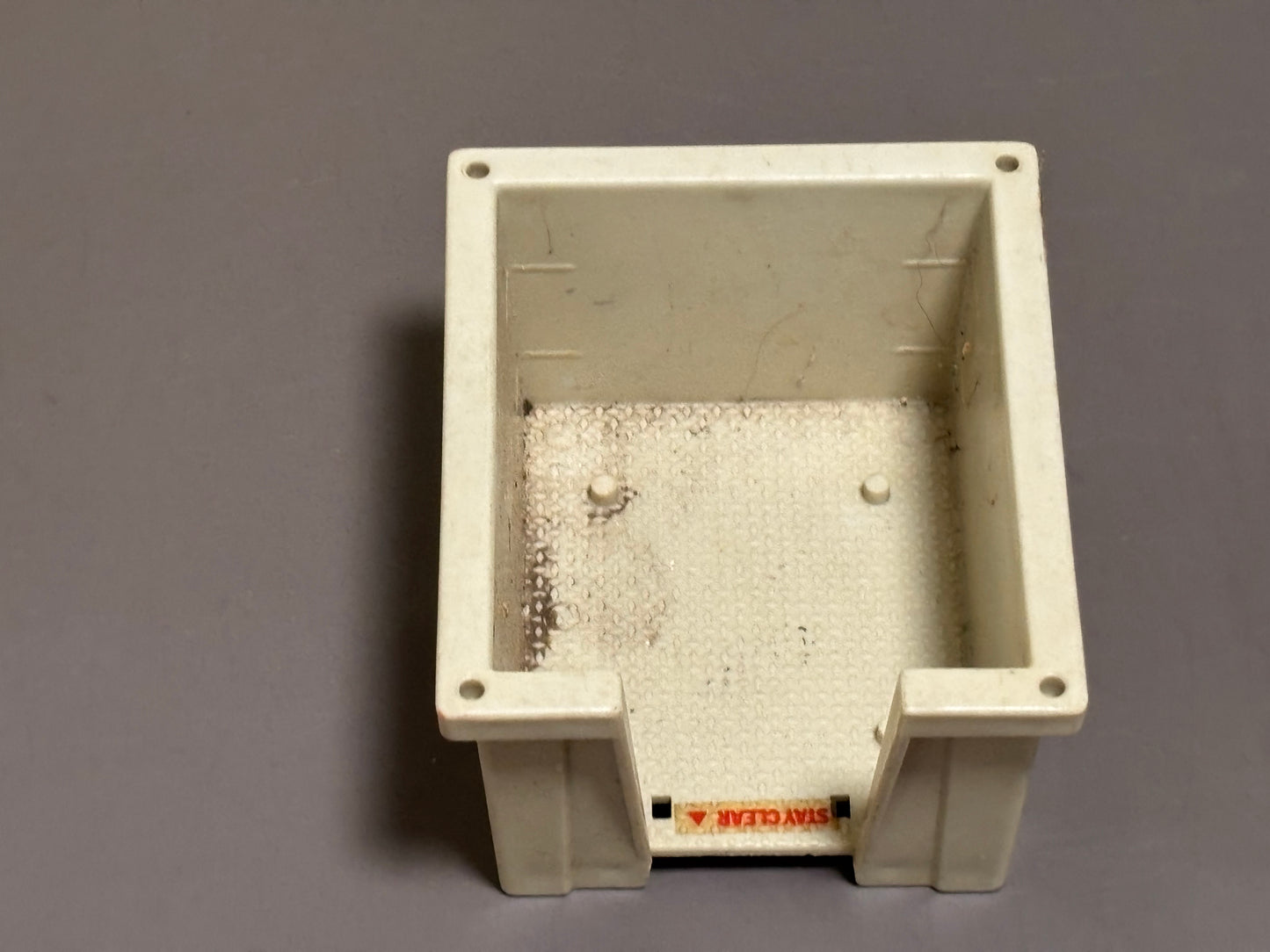 Hasbro Vintage GI Joe 1985 Check Point Alpha Tower Top Accessory Part w/ Stickers