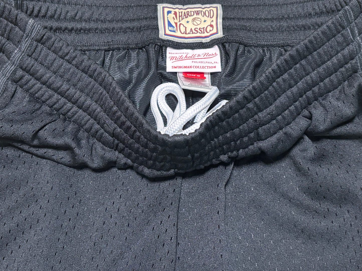 Utah Jazz Mitchell & Ness NBA Retro Hardwood Classic HWC Swingman Reload Shorts Blue Mens Large L New NWOT