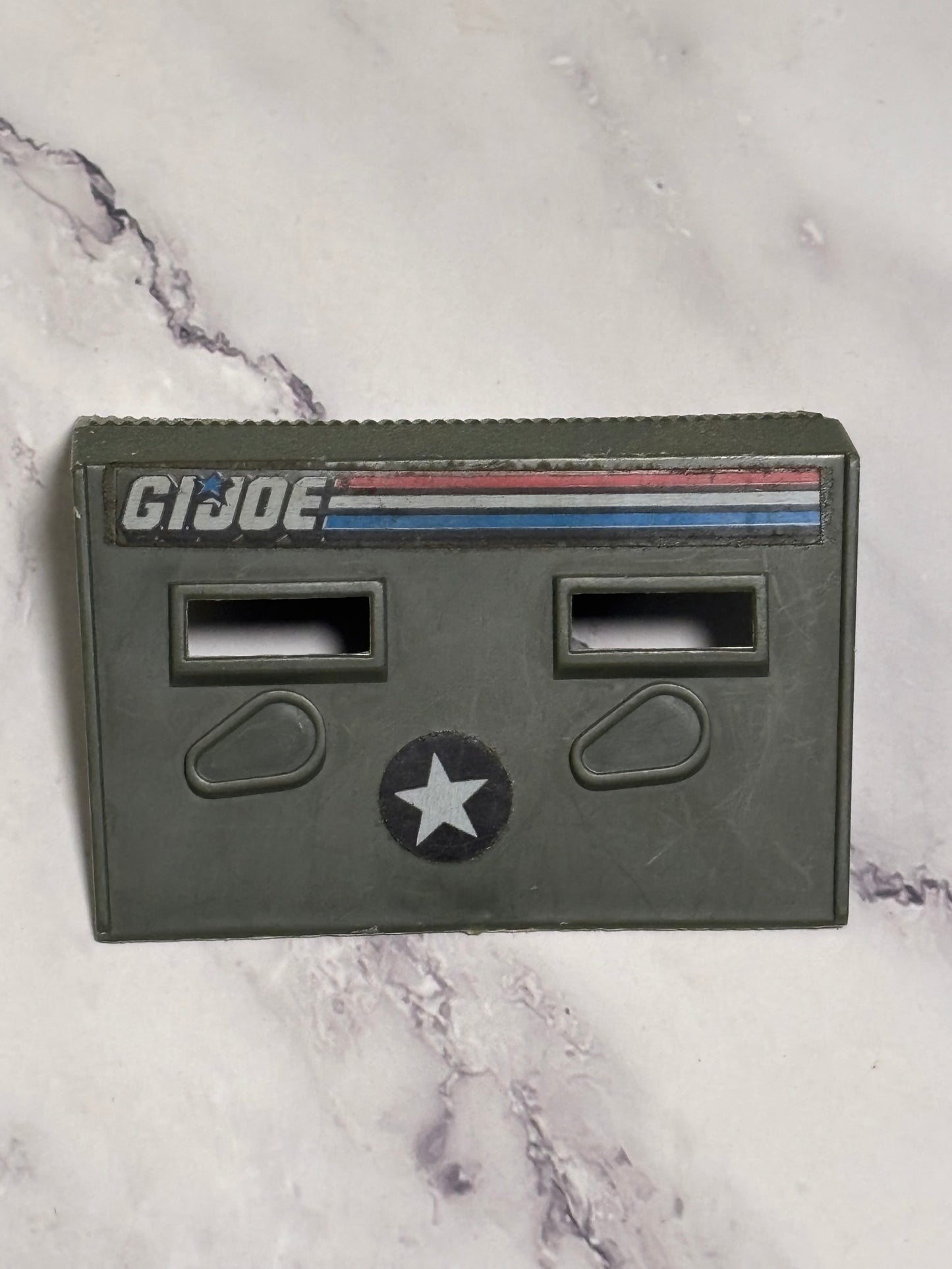1988 Hasbro GI Joe Replacement Part-Warthog AIFV Green Left Side Door M-4936-1-4