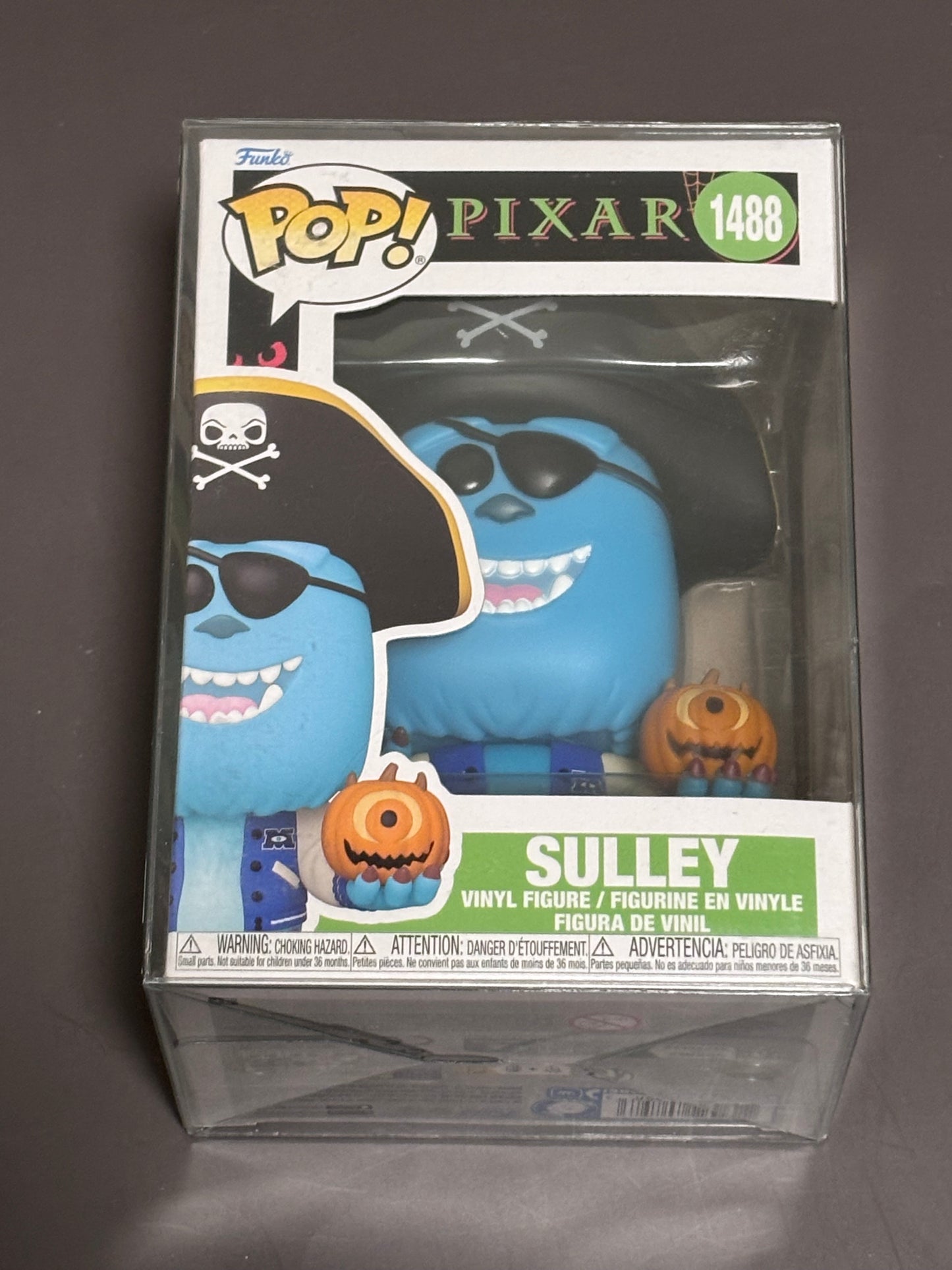 Funko Pop Pixar Sulley #1488 Monsters Inc Pirate Halloween Vinyl Figure New
