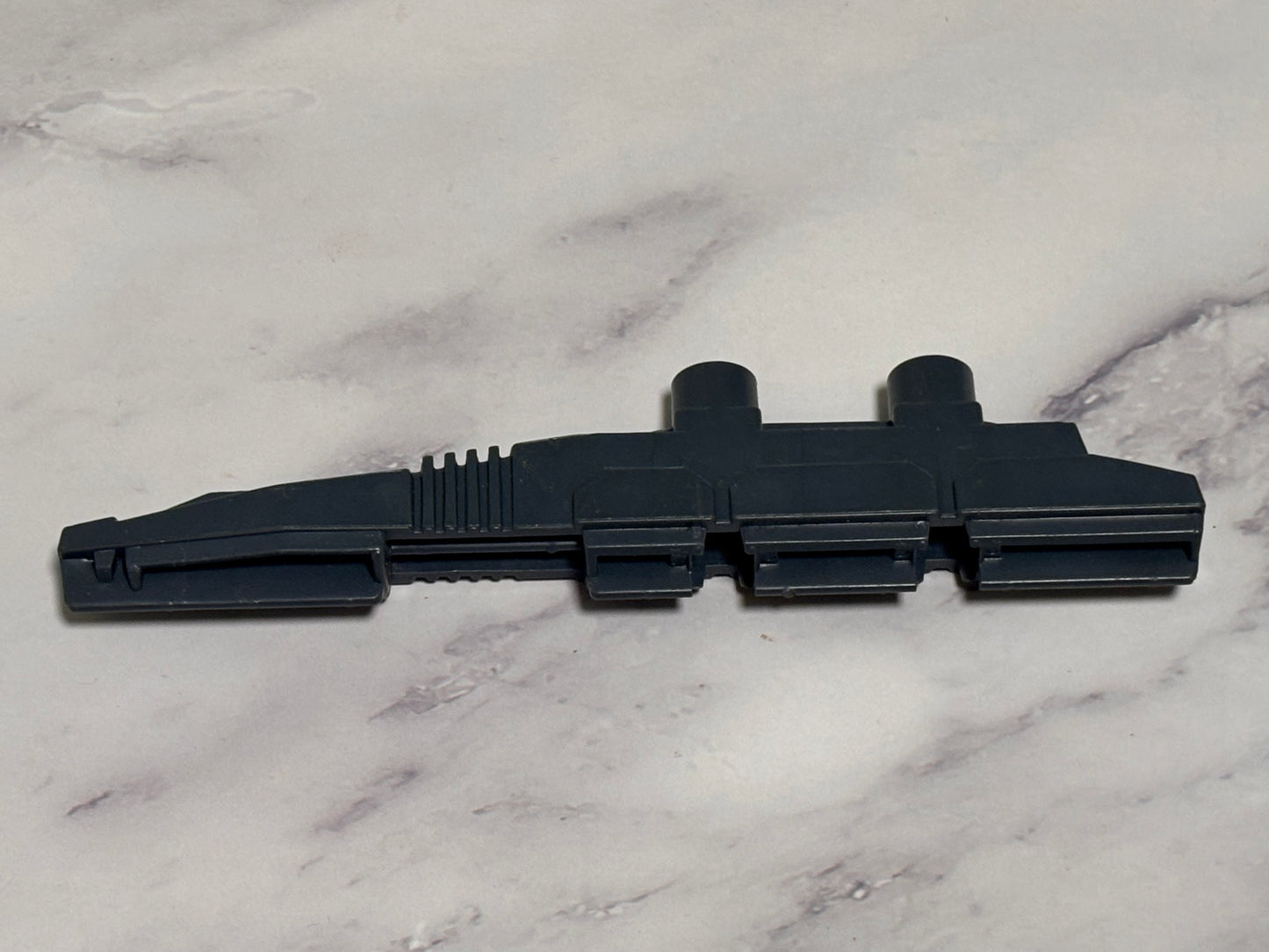 Captain Power Phantom Striker Landing Ski Rail Set Vehicle Part 1987 Mattel