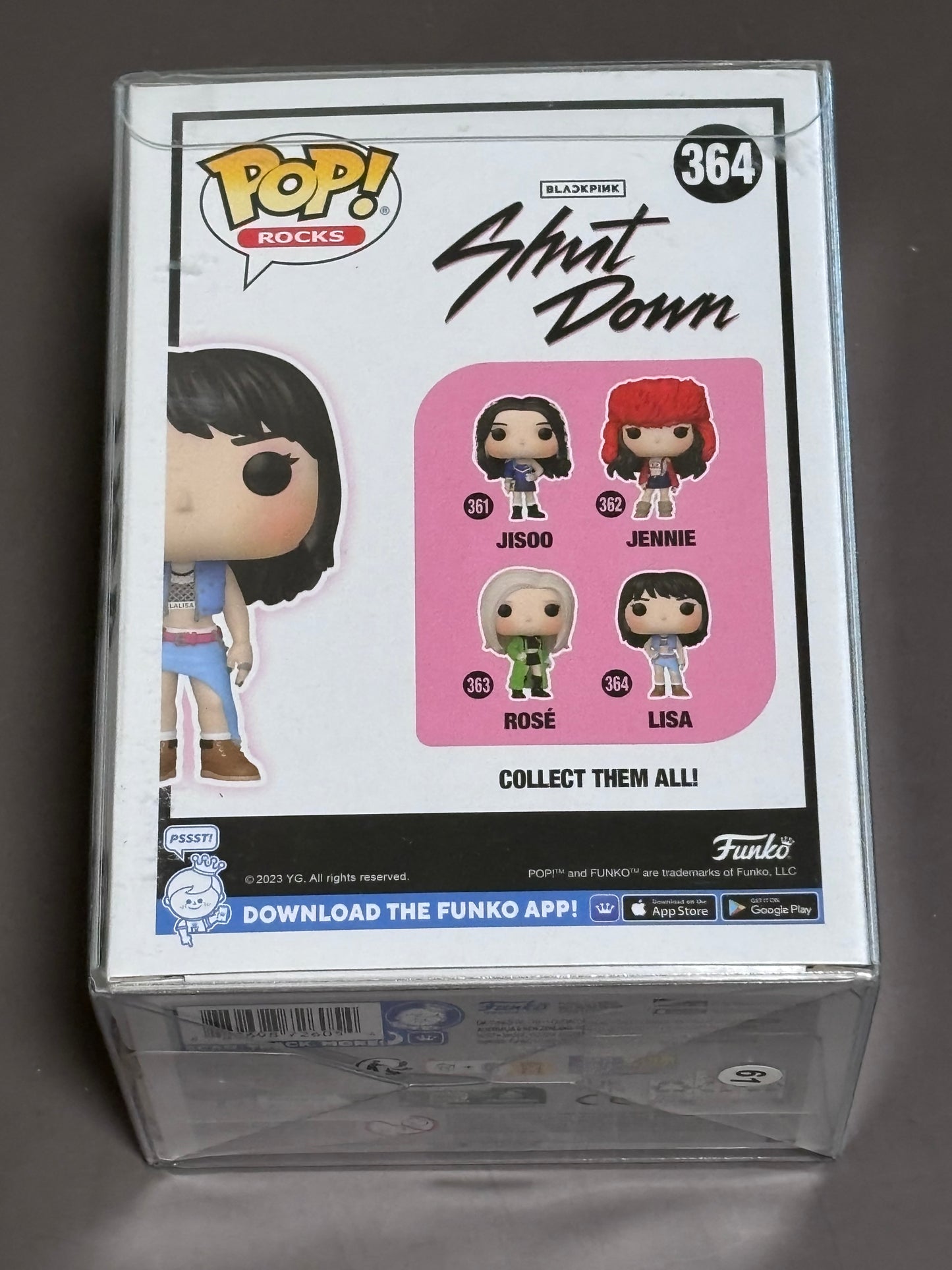 Funko Pop! Vinyl Blackpink Lisa Rocks Figure #364 New K-Pop