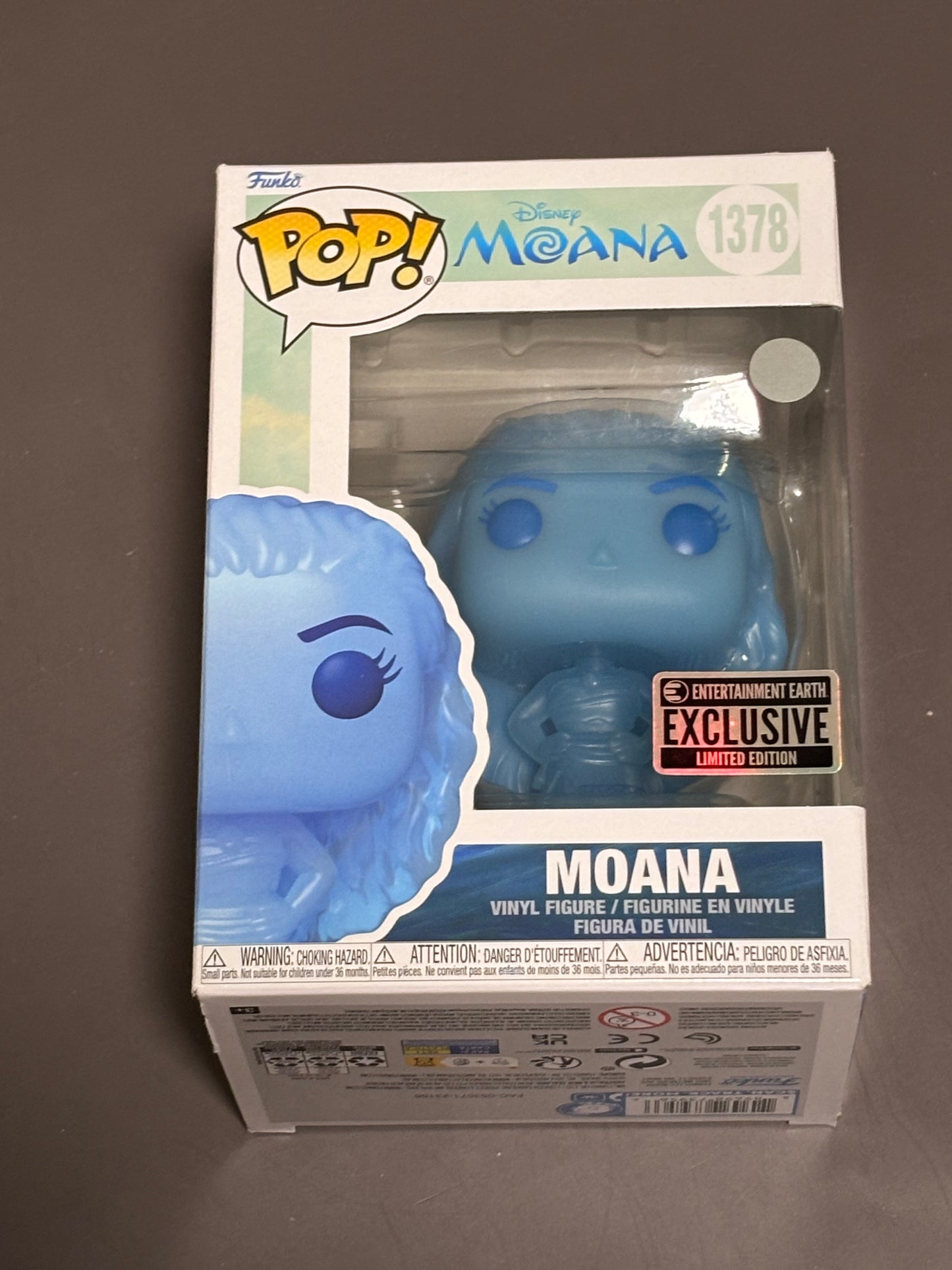 Moana Funko Pop! Vinyl #1378 Disney Entertainment Earth Exclusive