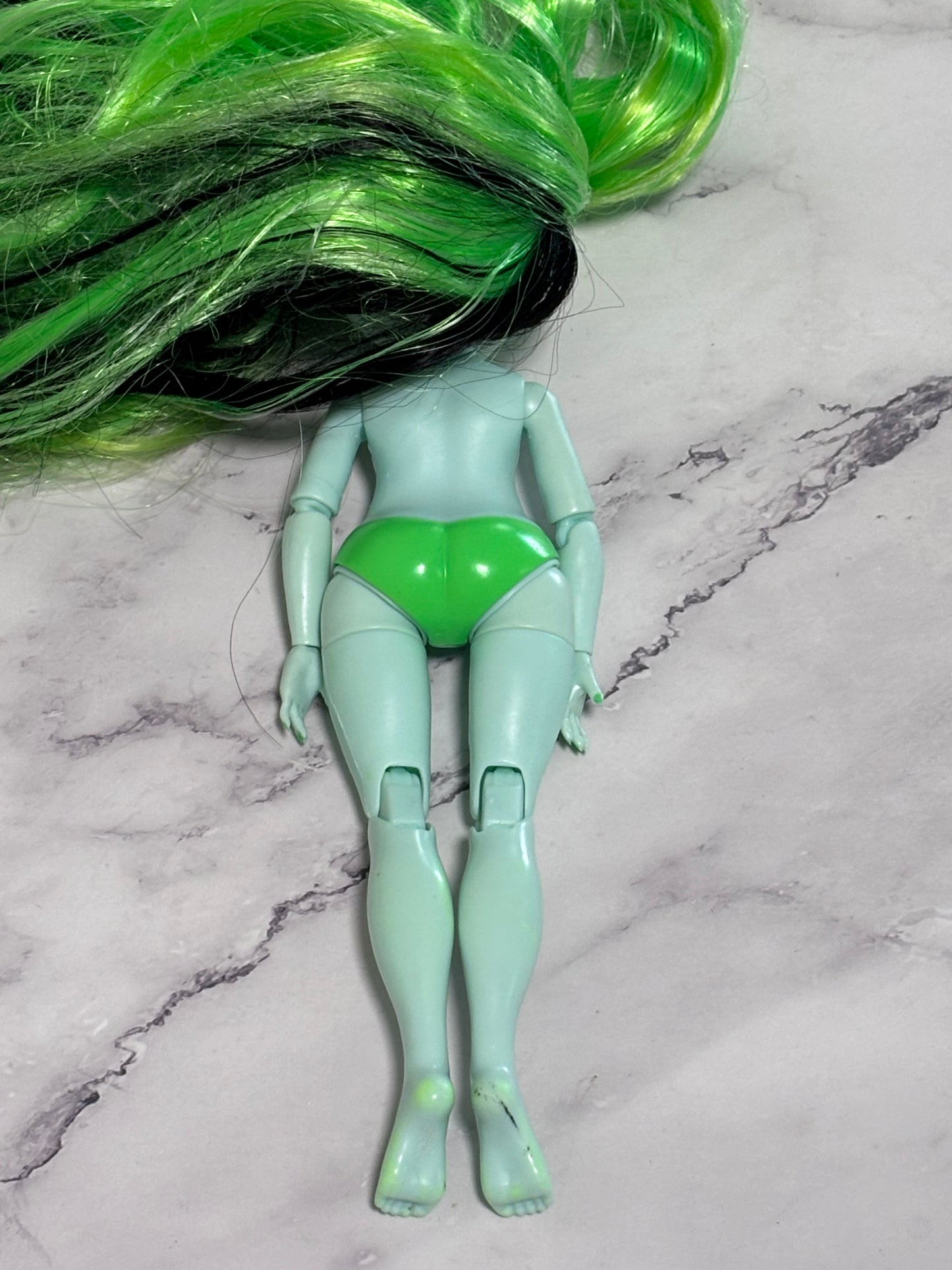 Rainbow High Harley Limestone Shadow Vision Articulated Doll Neon Green & Black