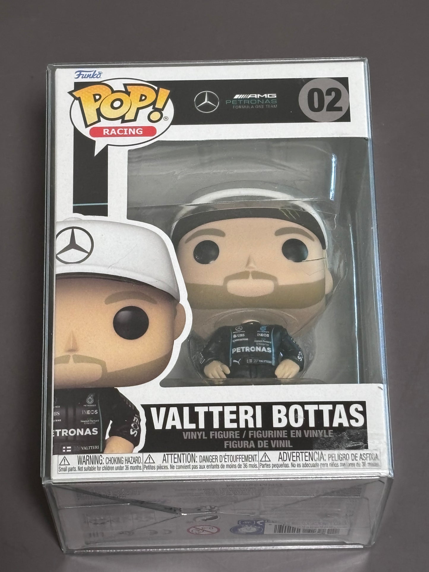 2021 Funko Pop! Racing Valtteri Bottas 02 Mercedes Audi Finland Vinyl Figure
