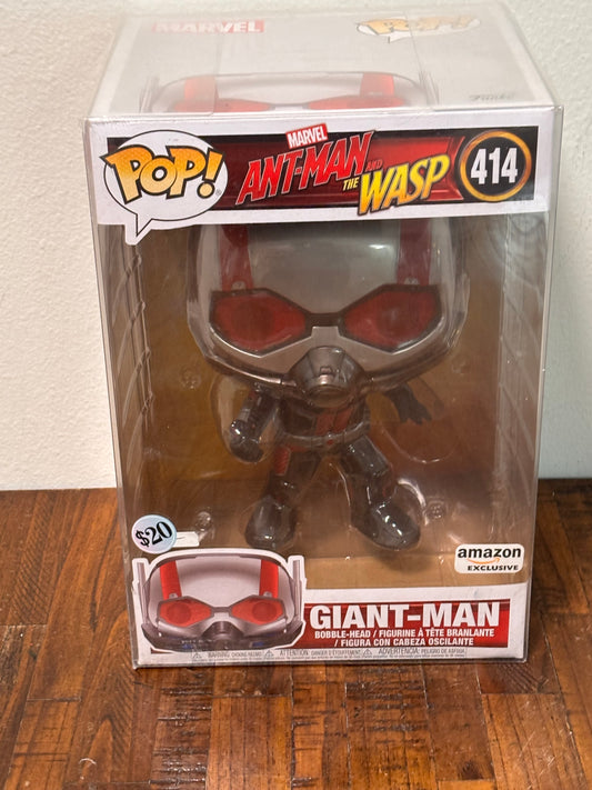 Funko Pop Marvel Ant-Man The Wasp Giant-Man Amazon Exclusive #414 Jumbo Size 10”