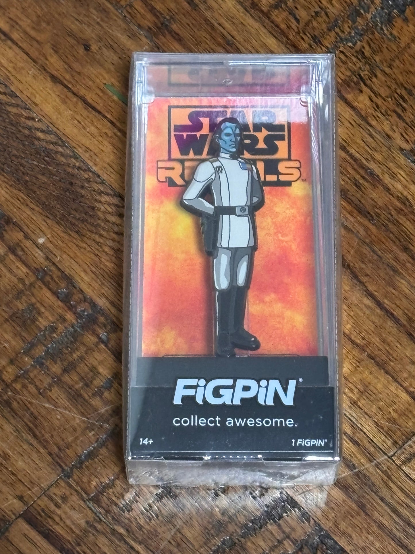 FigPin New Collectible Enamel Pin Disney Star Wars Rebels # 1637 Grand Admiral Thrawn Evand Exclusive Limited Edition LE /500
