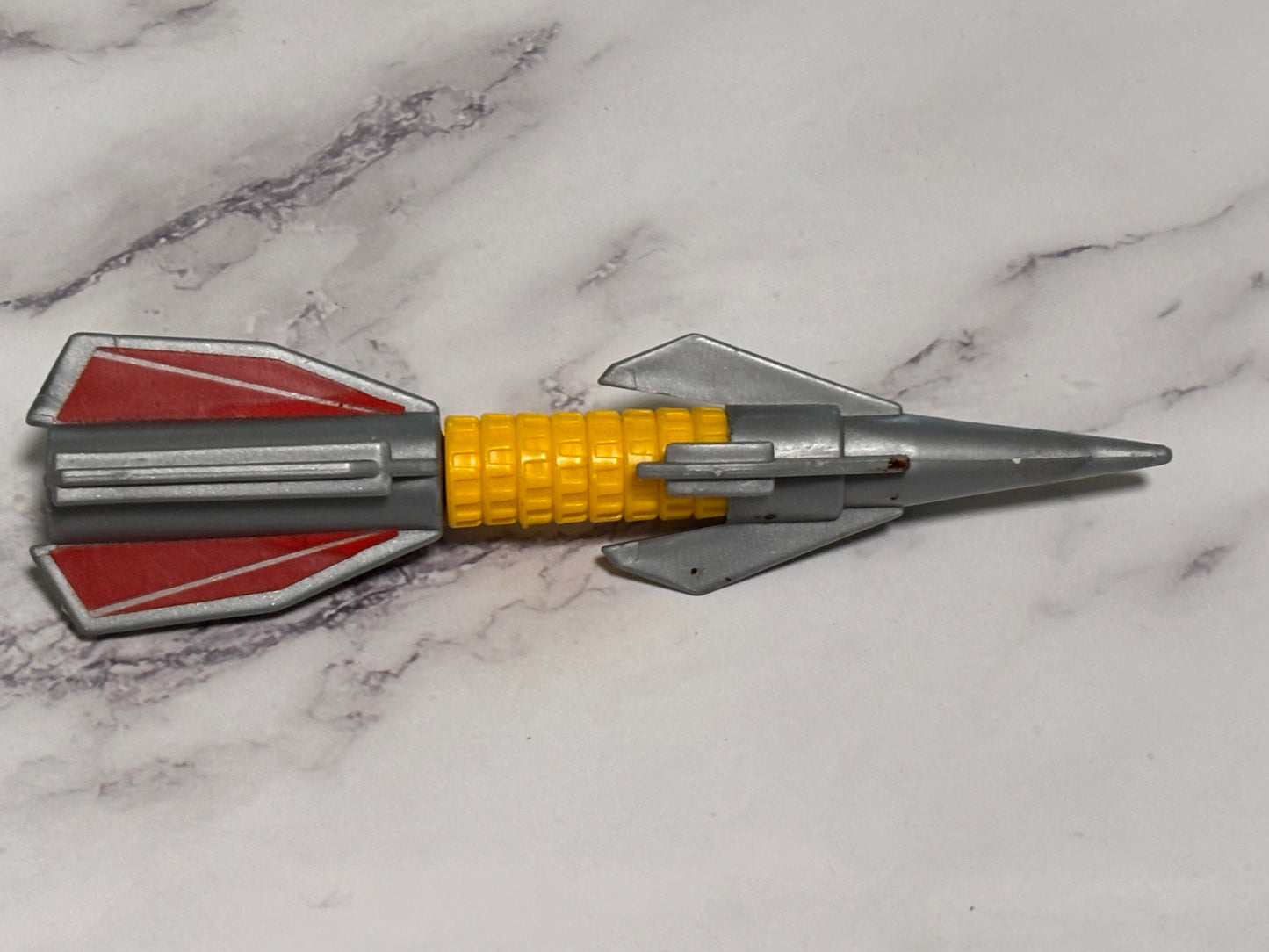 Vtg 1988 Gi Joe Cobra Imp Large Missile w/ Yellow Mines Vehicle Part Piece