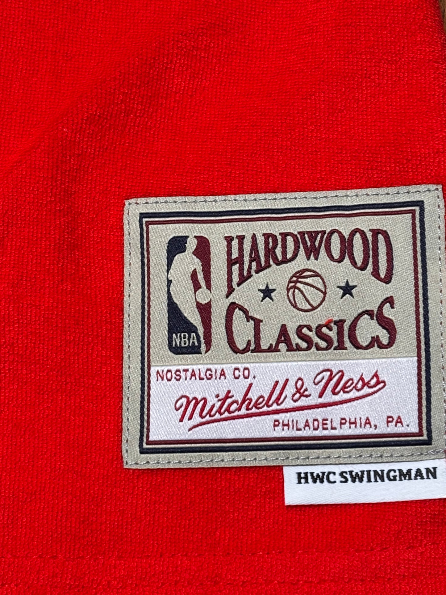 Dominique Wilkins Atlanta Hawks Mitchell & Ness Hardwood Classic HWC NBA Retro Swingman 1986-87 Ghost Red Jersey Women’s Medium M New NWOT