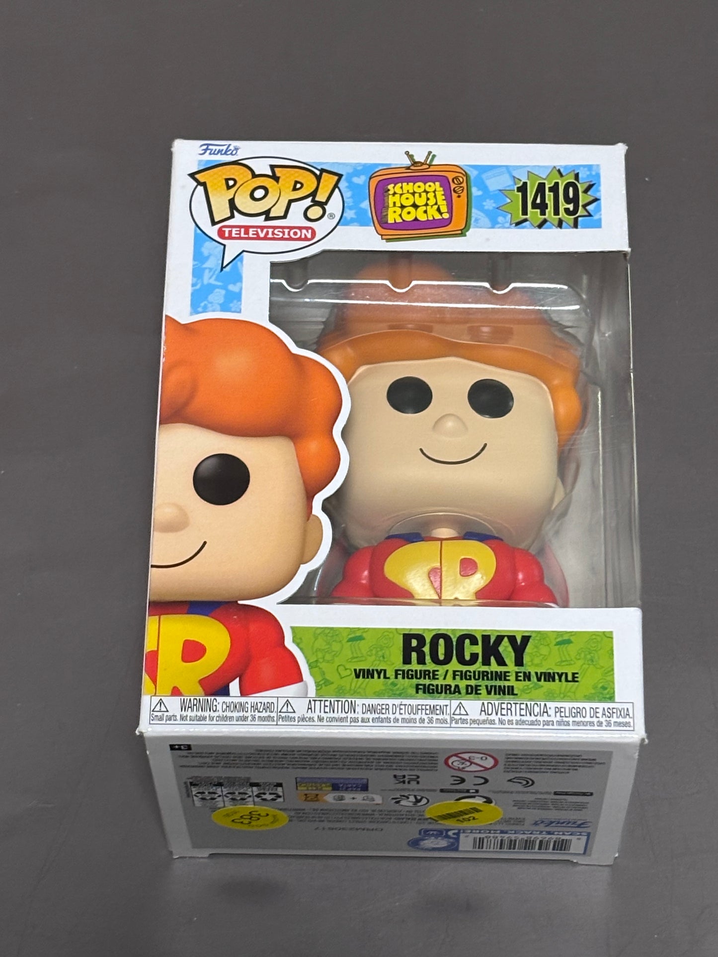 Funko Pop! Vinyl: Schoolhouse Rock! - Rocky #1419 - New