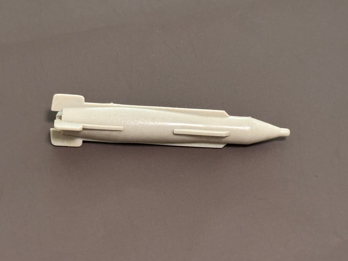 Vintage Hasbro GI JOE 1986 Gray White Tomahawk Grey Missile Large Bomb Part