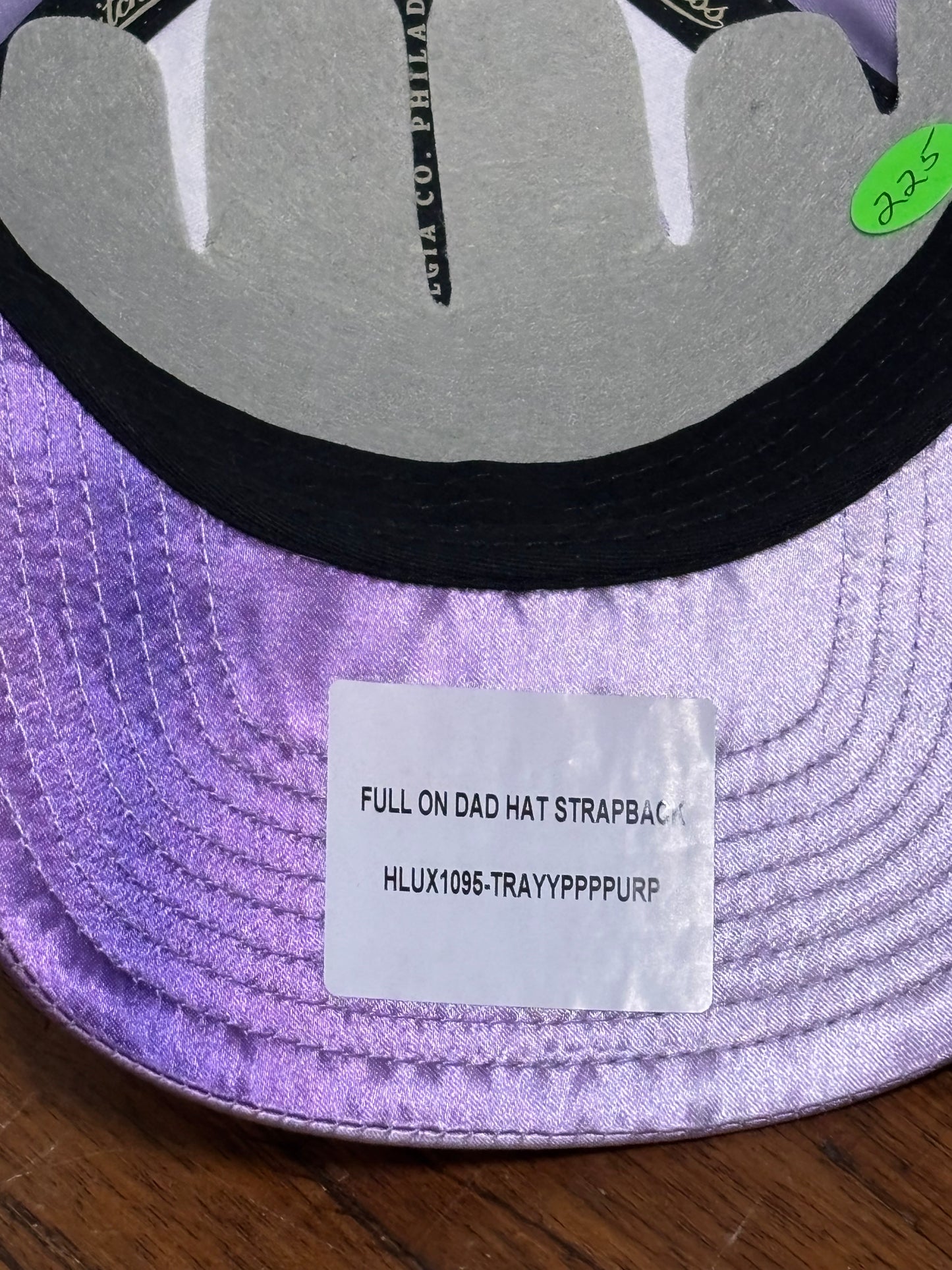 Toronto Raptors Mitchell & Ness NBA Basketball HWC Hardwood Classics Dinosaur Full On Dad Adjustable Strap Back Hat Cap Purple White New NWT