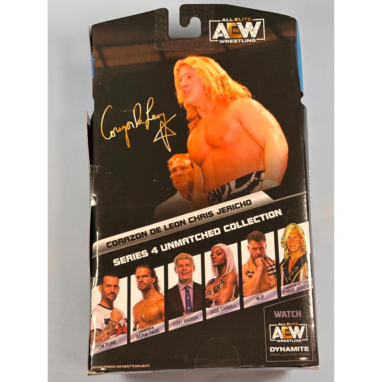 AEW Luminaries Series 4 #24 Corazon De Leon Chris Jericho Action Figure WWE WCW