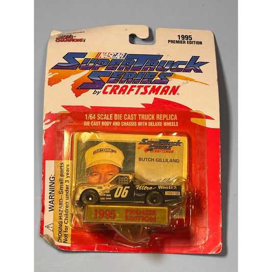 Super Truck Series #06 Butch Gilliand Racing Champions 1995 NASCAR Diecast 1:64
