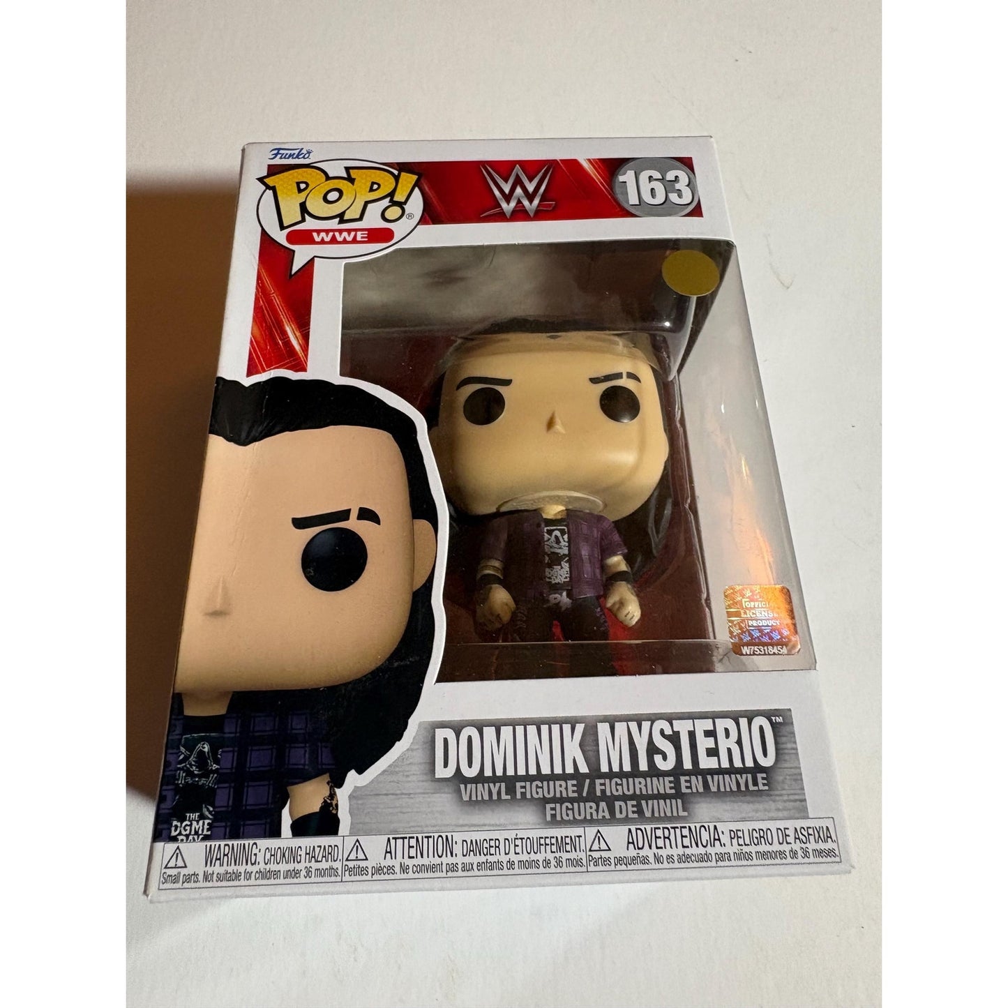 POP! Funko Vinyl Figure New in Box WWE #136 Dominik Mysterio