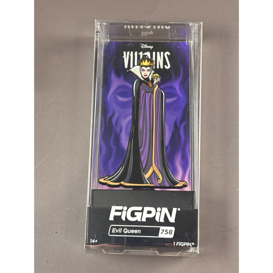 Figpin #758 Disney Villains Evil Queen Collectible Figural Enamel Pin New