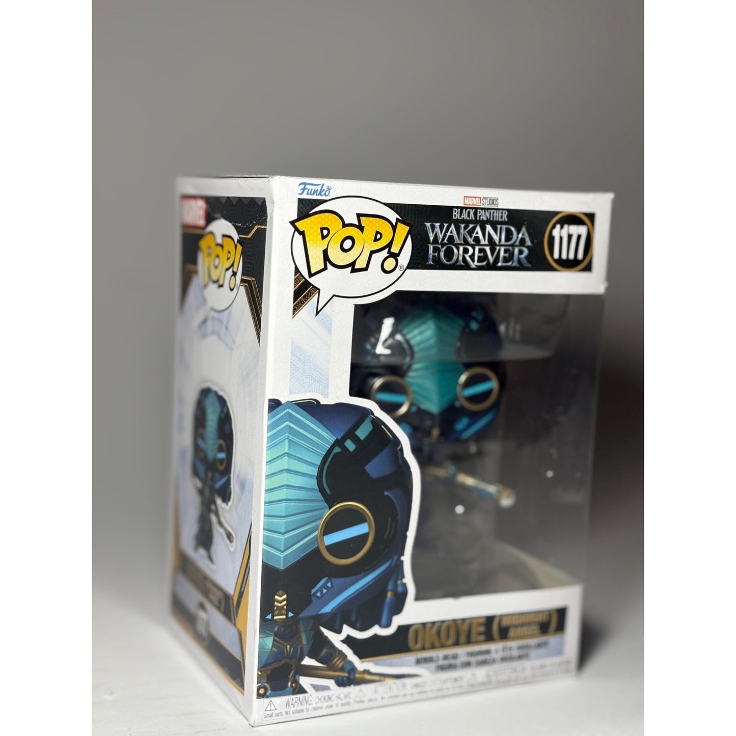 POP! Funko MARVEL Wakanda Forever #1177 Okoye (Midnight Angel)