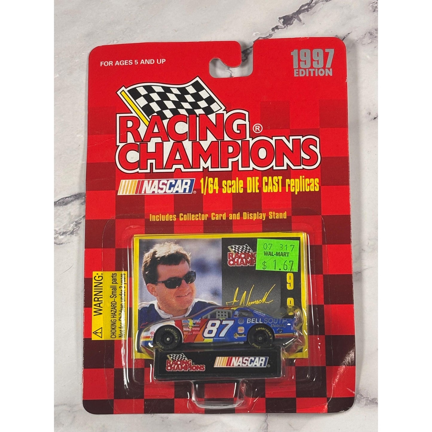 1997 Racing Champions Monte Carlo Joe Nemechek Bell South 1:64 NASCAR Vintage