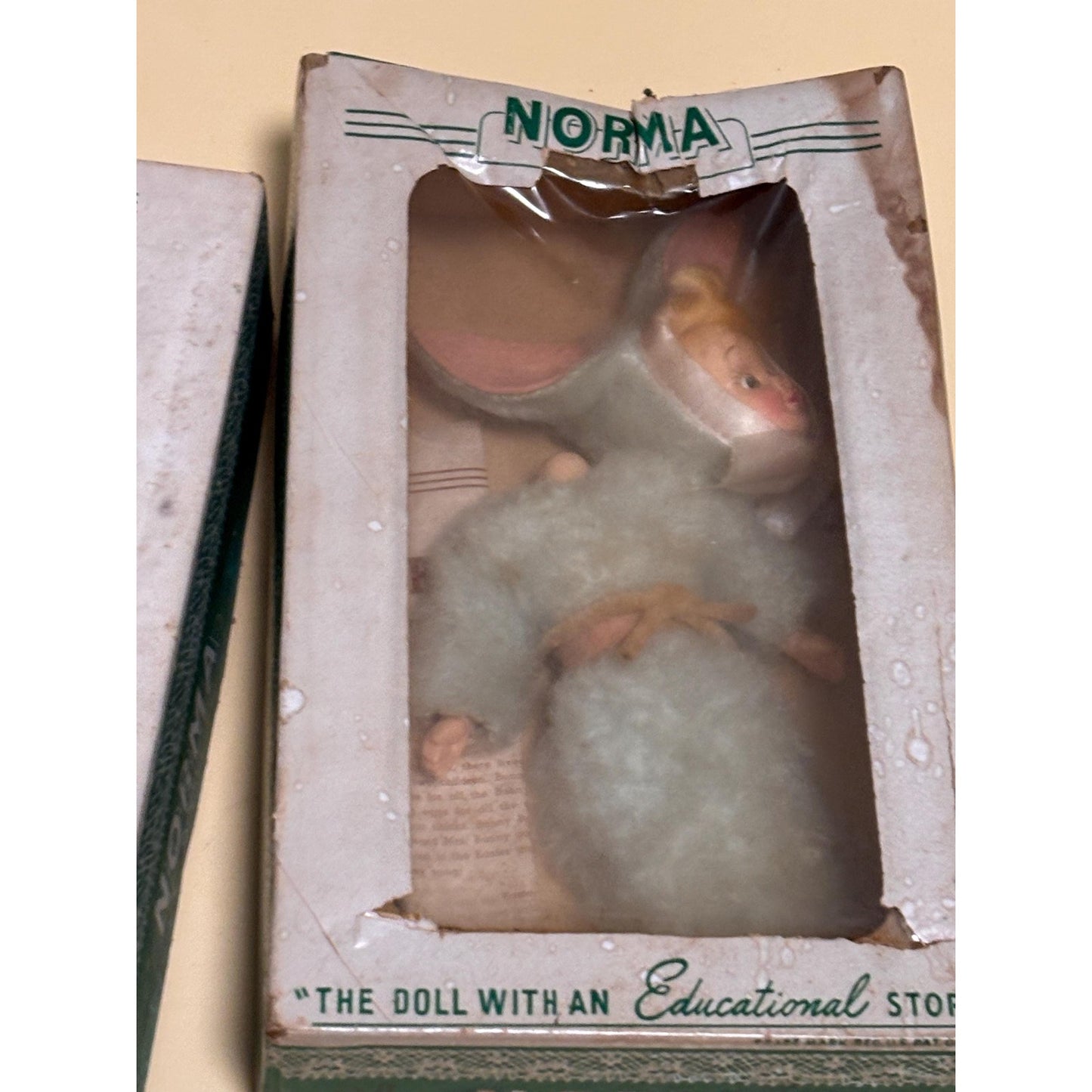 Lot of 2 Vintage 1950s 8" Norma Originals Doll the Bride Hard Plastic