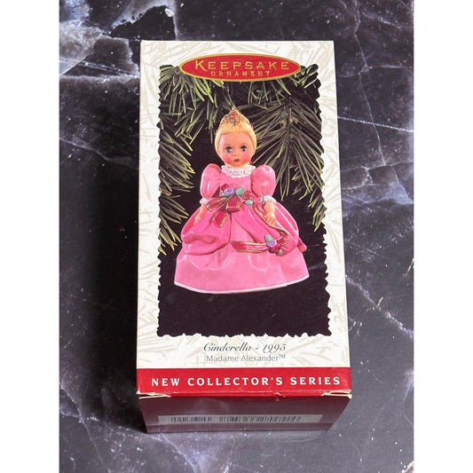 Hallmark Keepsake Christmas Ornament Cinderella 1995 Madame Alexander New