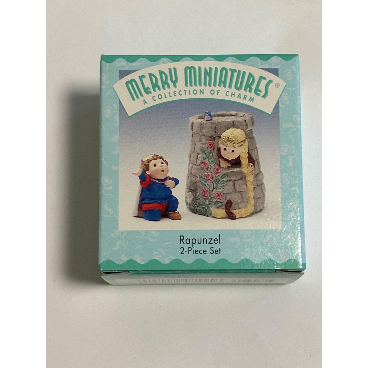 Hallmark Merry Miniatures Easter Egg Hunt Bunny Rabbit Vintage Spring 1996