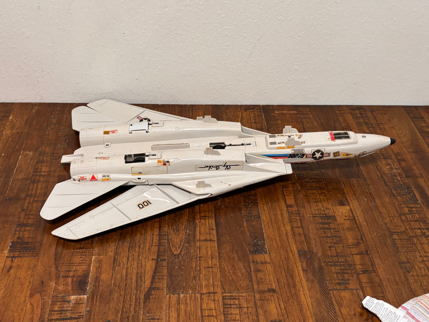 Vintage 1983 GI Joe Hasbro Jet Skystriker XP-14F Authentic Original ARAH 1980s