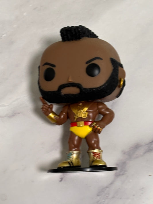 Funko WWE: Mr. T Wrestlemania Pop! Cover Vinyl Action Figure OOB