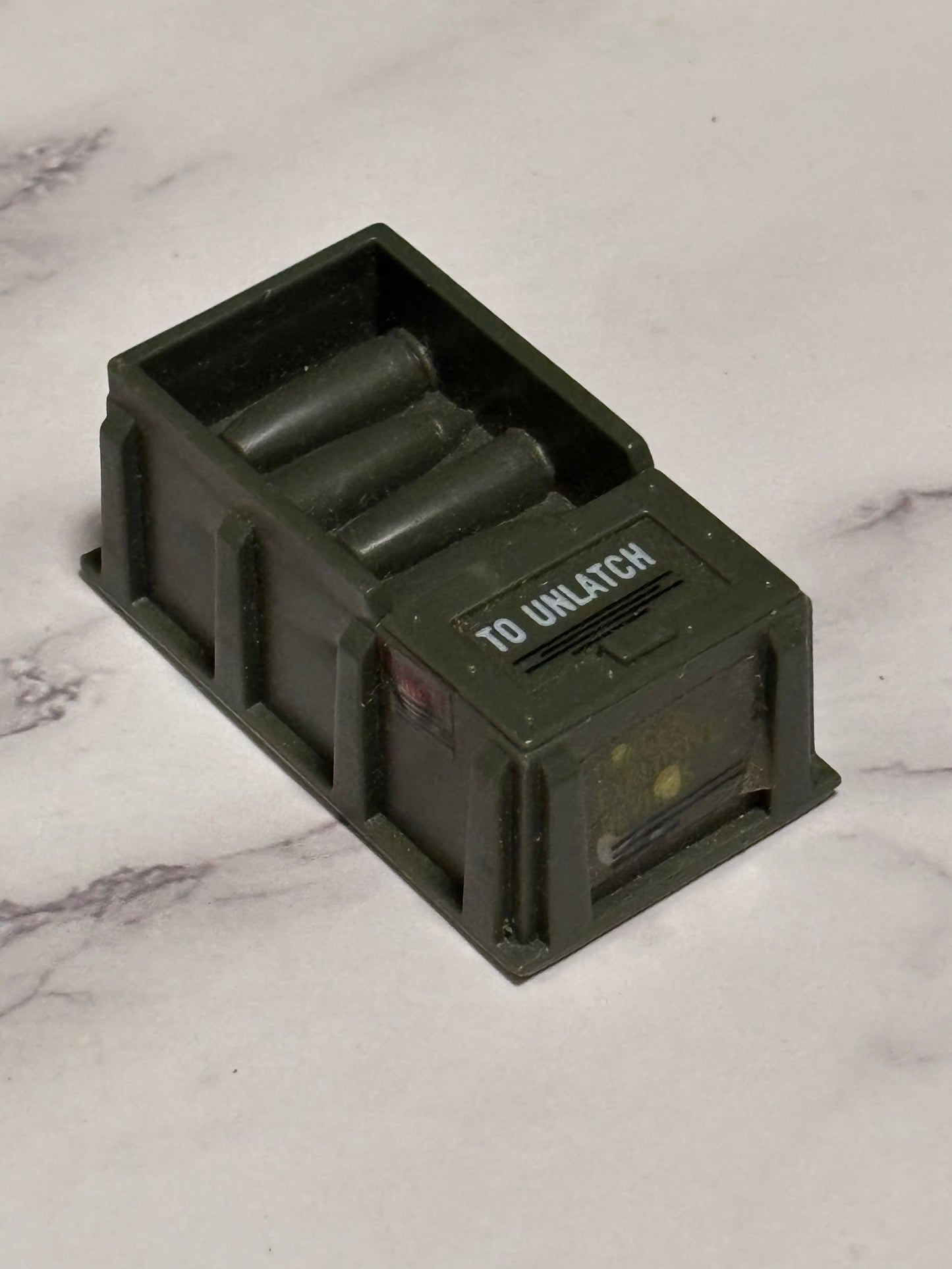 GI Joe Mountain Howitzer Ammo Box Crate Vehicle Part ARAH 1984 Vintage
