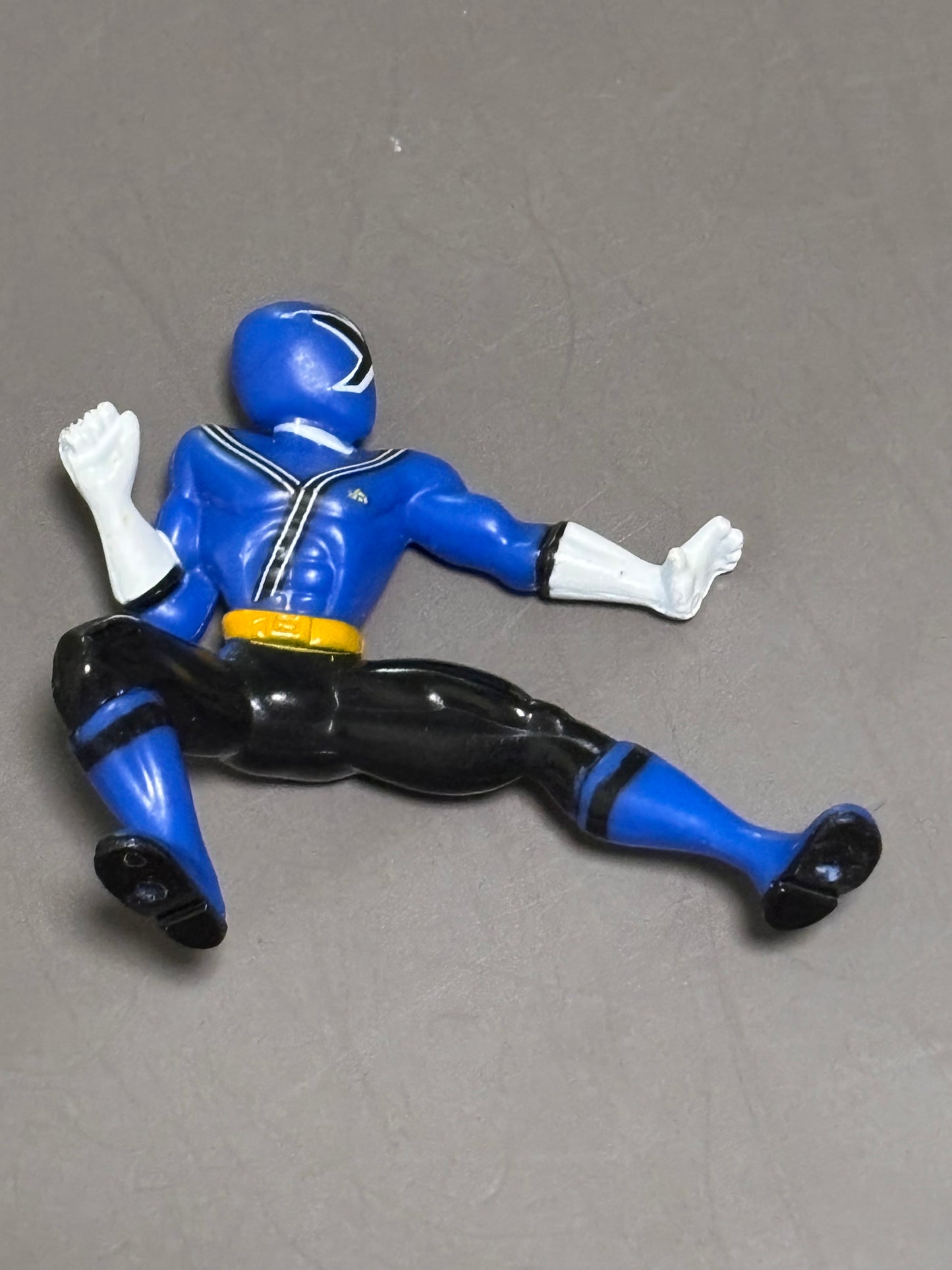 2011 Saban Mighty Morphin Power Rangers Mini Blue Samurai Ranger Figure 2”