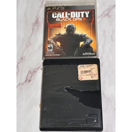 Lot of 2 Play Station 3 PS3 Games Call Duty Black Ops 3 Medal Honor Limited Ed