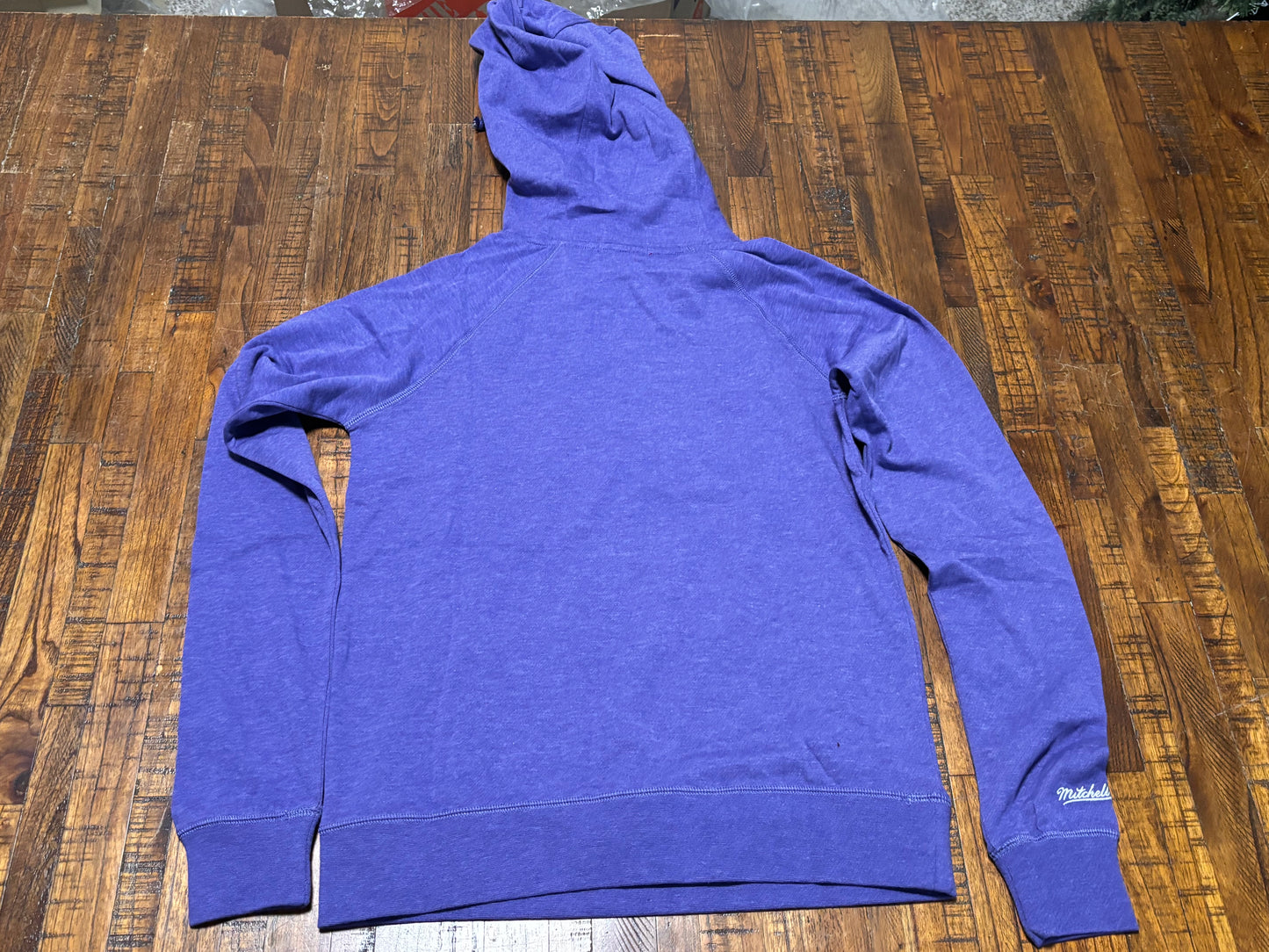 Utah Jazz Mitchell & Ness NBA Retro Hardwood Classic HWC Funnel Neck 2.0 Fleece Hooded Hoodie Sweat Shirt Women’s Purple Medium M New NWT