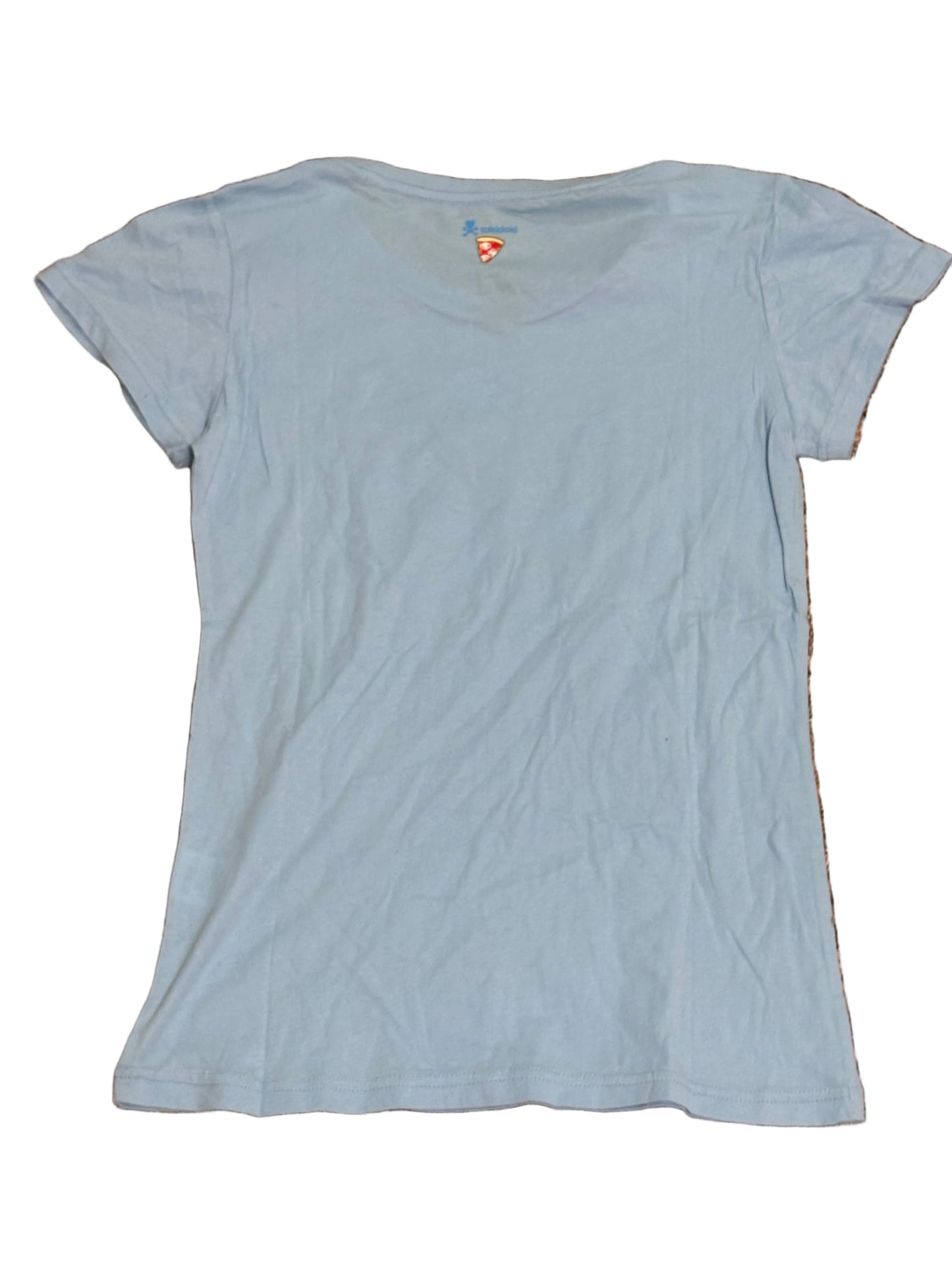 TokiDoki X Marvel Avengers 2012 Women’s Youth Marvel Pop Tee T Shirt Baby Blue Anime New NWT Large L