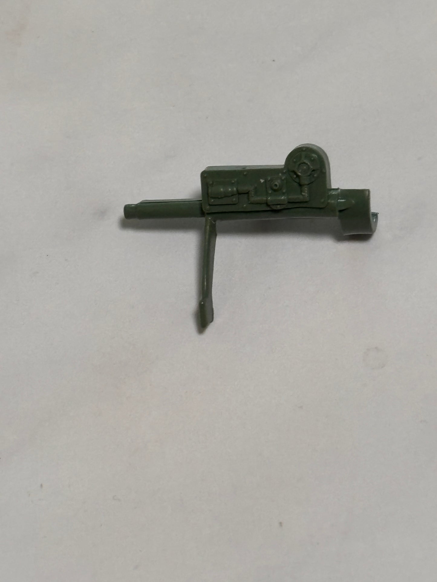 Vtg Gi Joe Jump Laser Blaster Gun 1982 Grand Slam playset Part Green Accessory