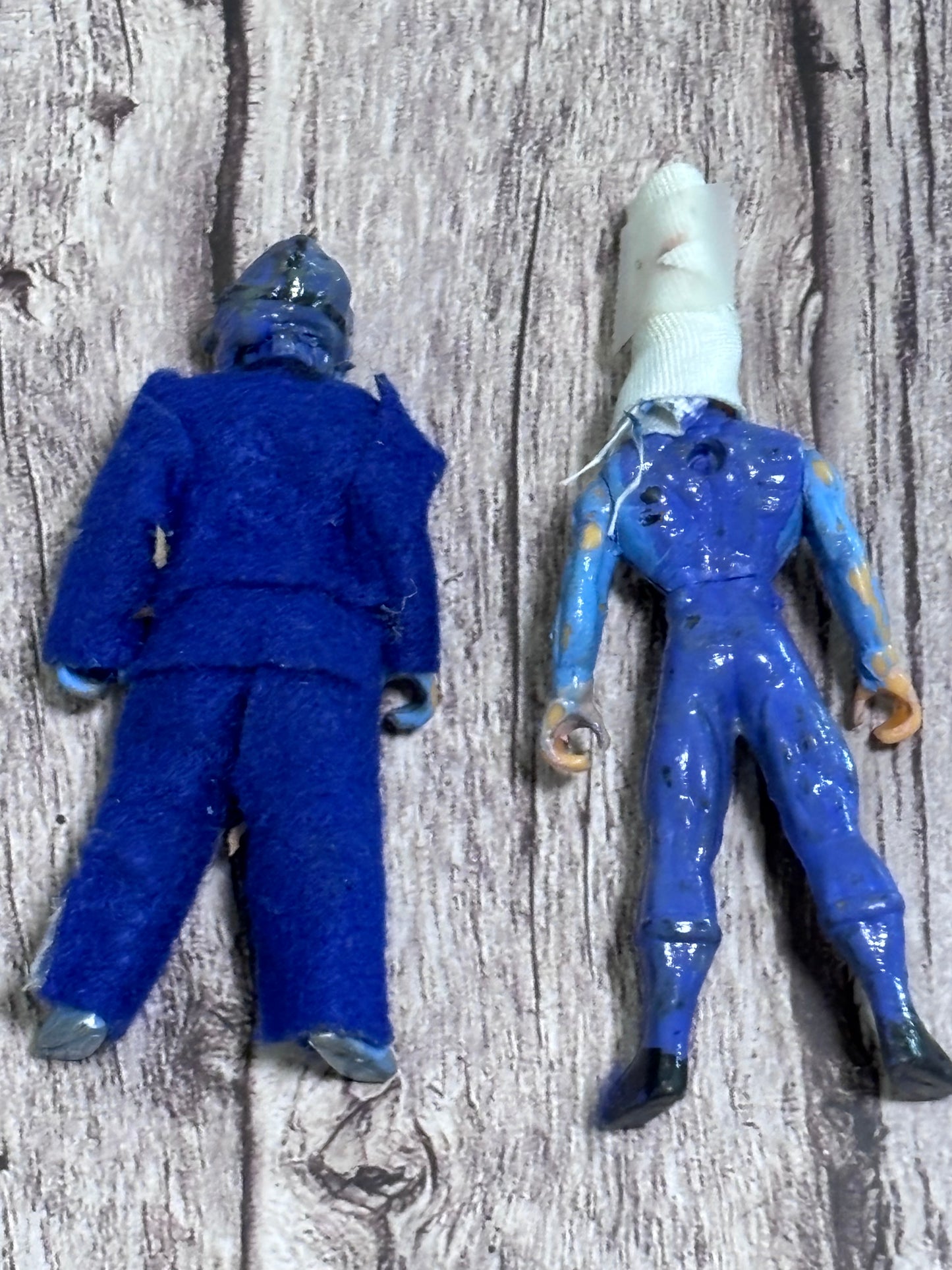 Lot of 2 Custom Made Michael Myers Action Figures 4-5”