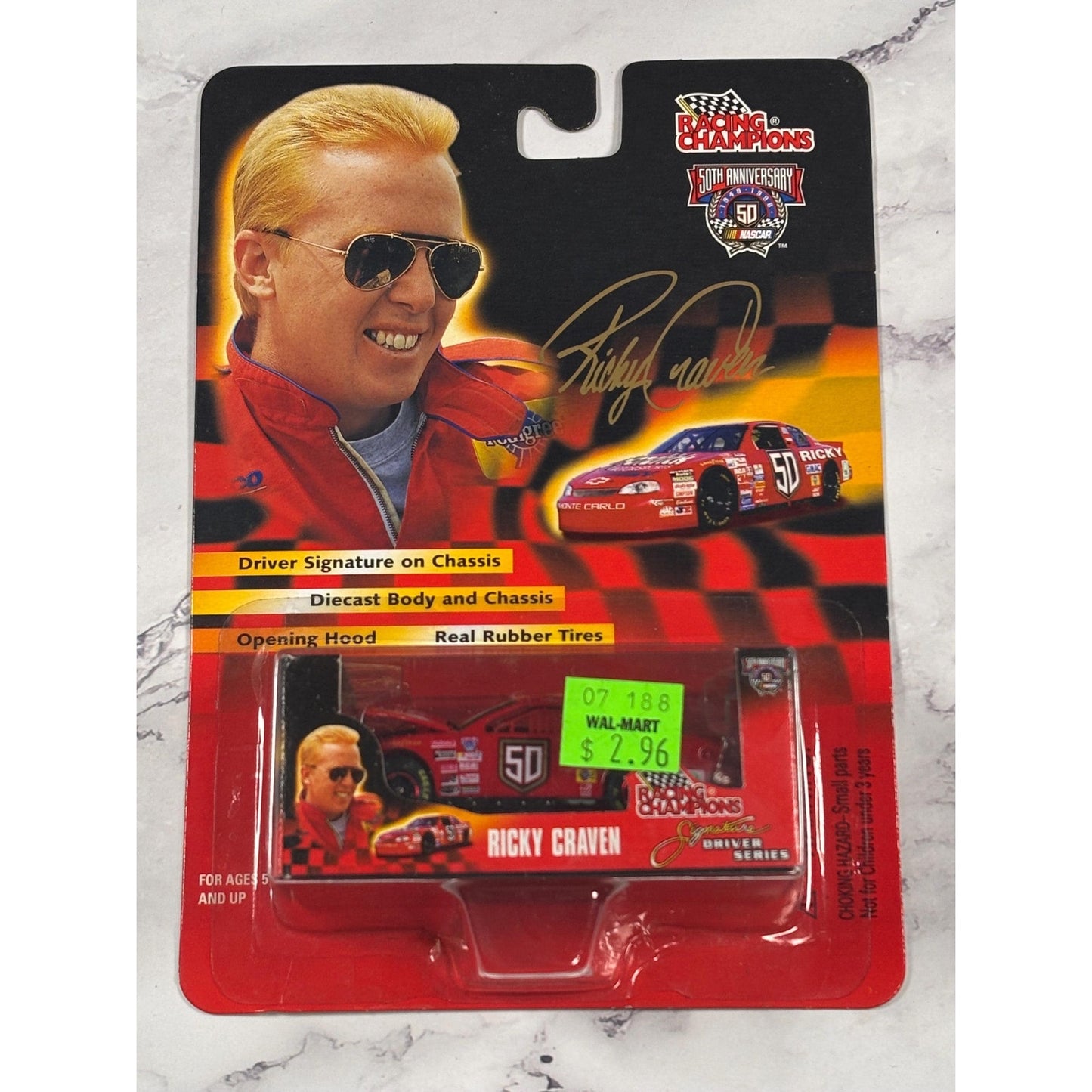 Racing Champions Ricky Craven 50 Anniversary Hendricks Monte Carlo 1998 1/64