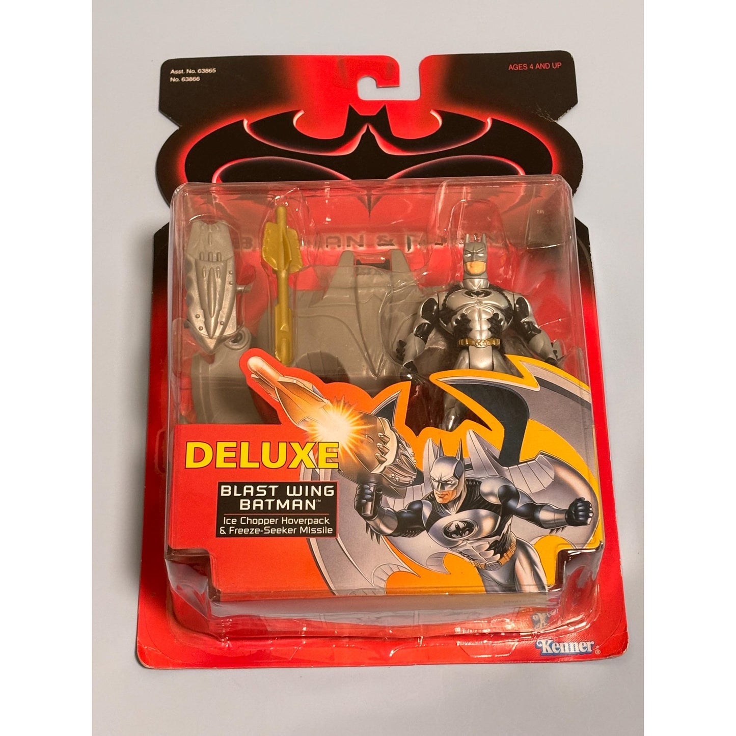 Deluxe Blast Wing Batman DC Comics Batman & Robin 1997 Kenner Figure New