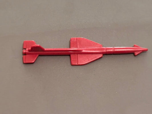 GI Joe Vehicle Cobra Hydro Sled Missile Bomb Vintage 1986 Original Part